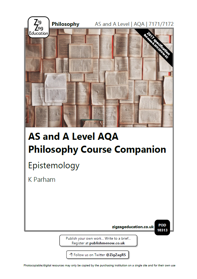 Cover of Zig Zag Course Companion - Epistemology